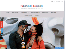 Tablet Screenshot of kandigear.com
